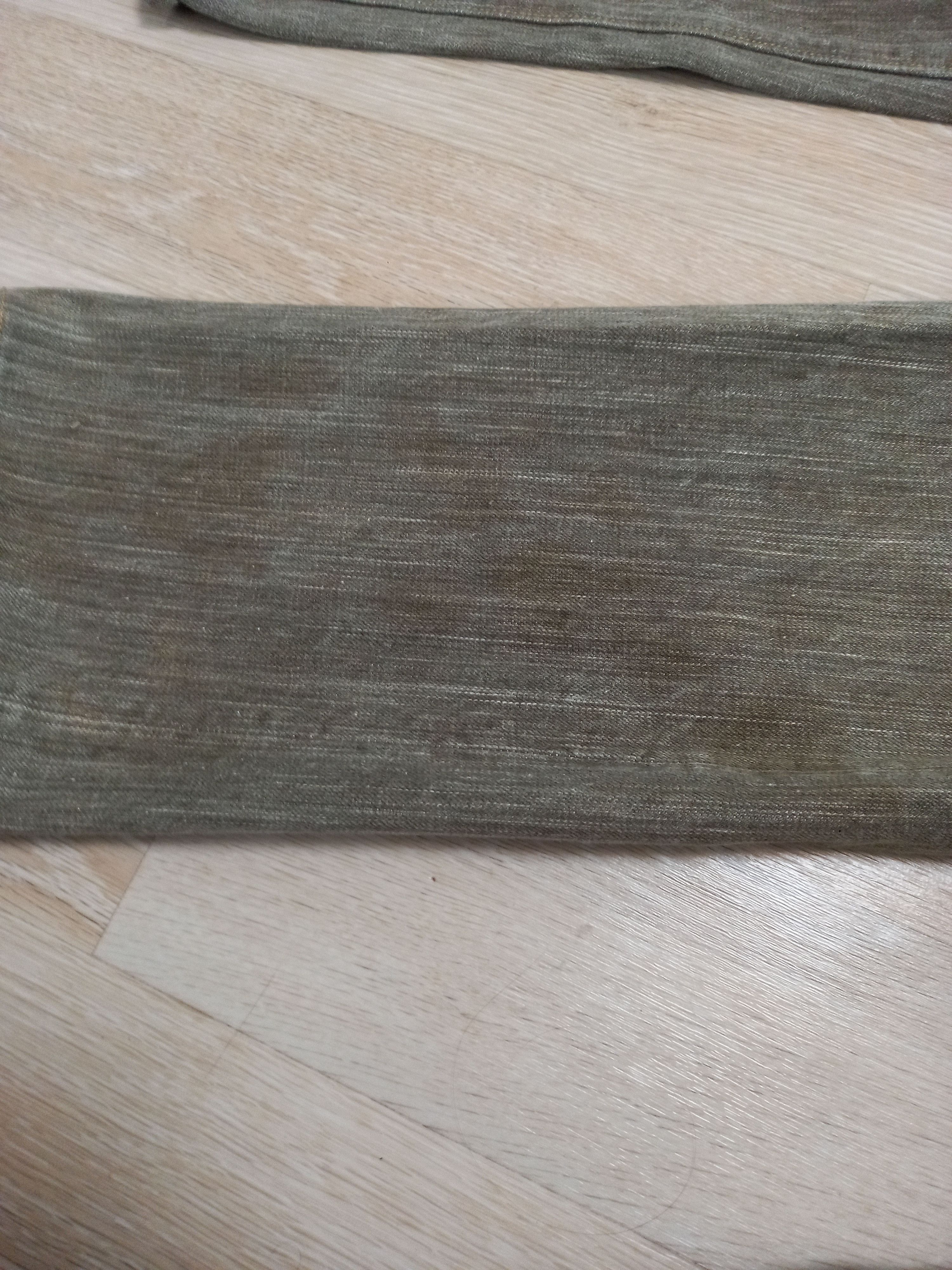Sugar Cane Rare Sugar Cane Okinawa Kakishibu Dye - Grey/Green Selvedge Size US 30 / EU 46 - 14 Thumbnail