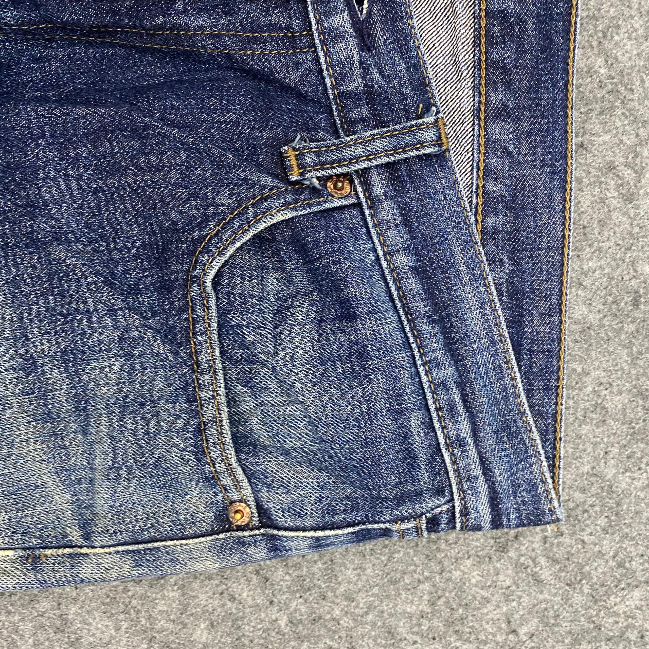 Japanese Brand 💥Vintage Levis 533 Distressed Denim Kurt Cobain Style Size US 34 / EU 50 - 11 Thumbnail