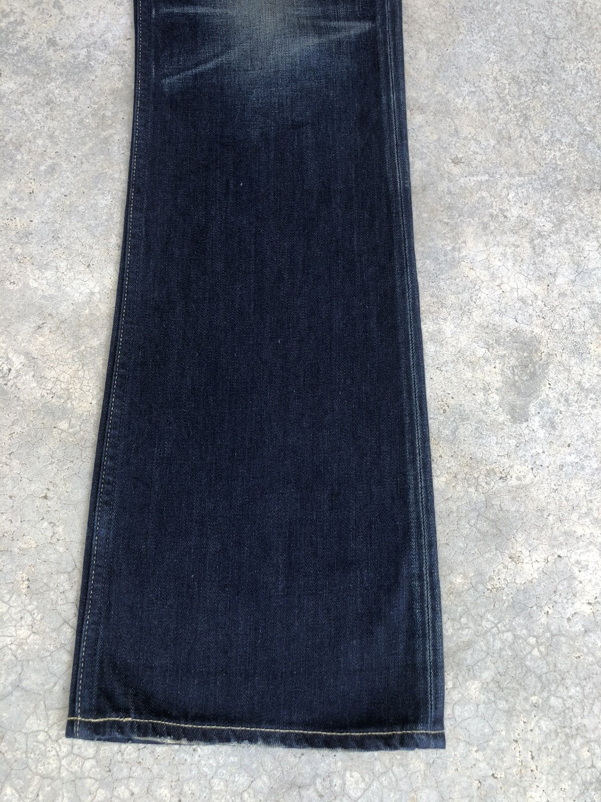 If Six Was Nine Levis 507 Flared Jeans Distressed Denim Size US 33 - 7 Thumbnail