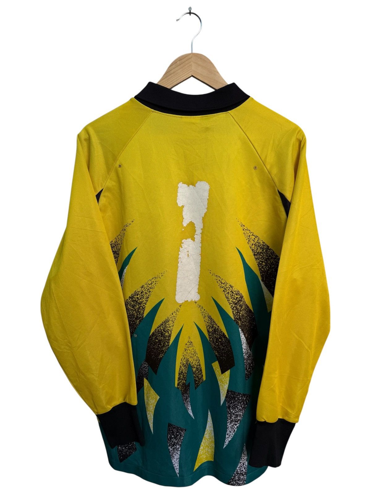 Puma Vintage 90s Japan Kaseda Goal keeper jersey Size US XL / EU 56 / 4 - 2 Thumbnail