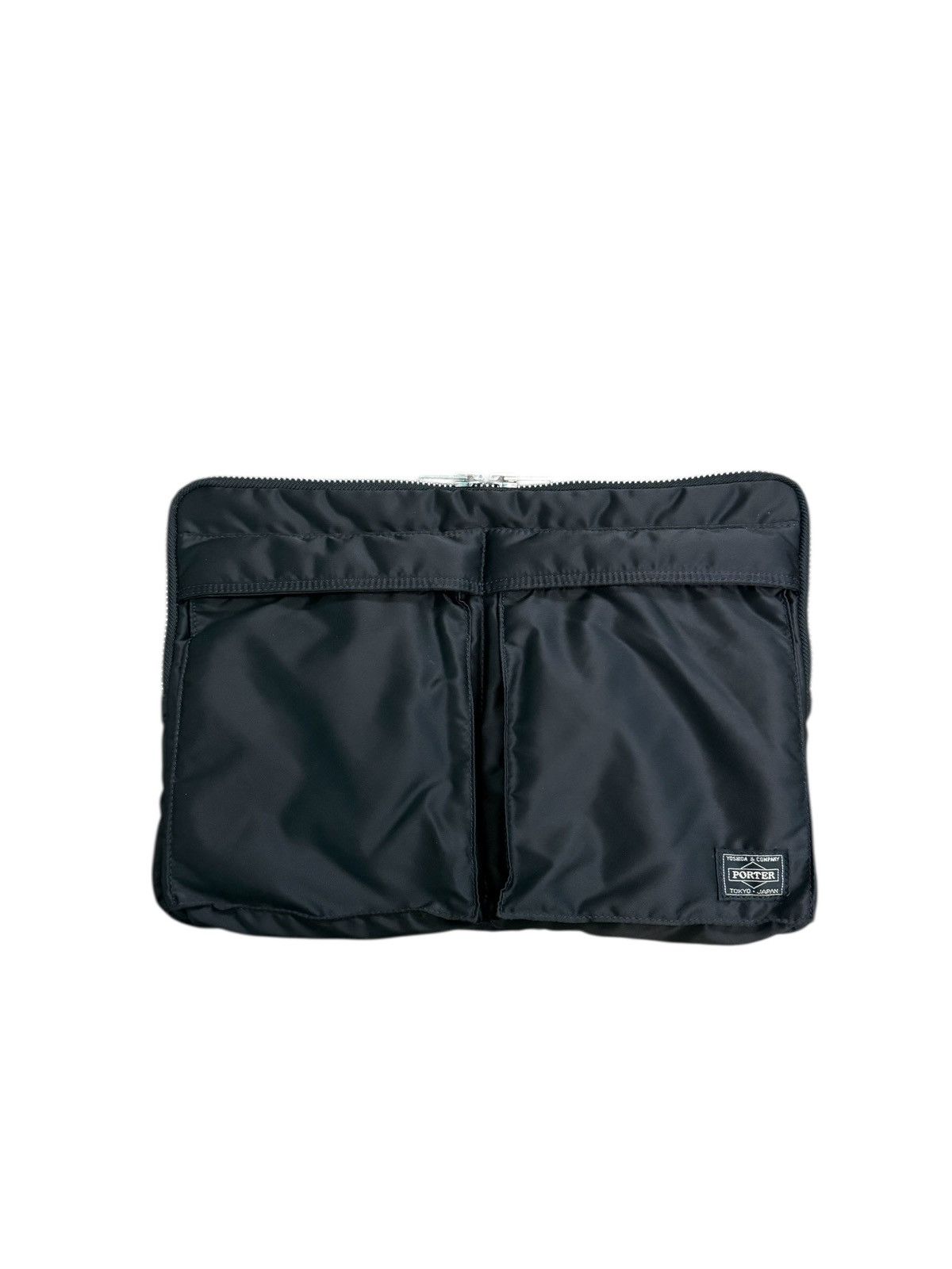Porter YOSHIDA PORTER TANKER BLACK NYLON CLUTCH/DOCUMENT BAG Size ONE SIZE - 2 Thumbnail