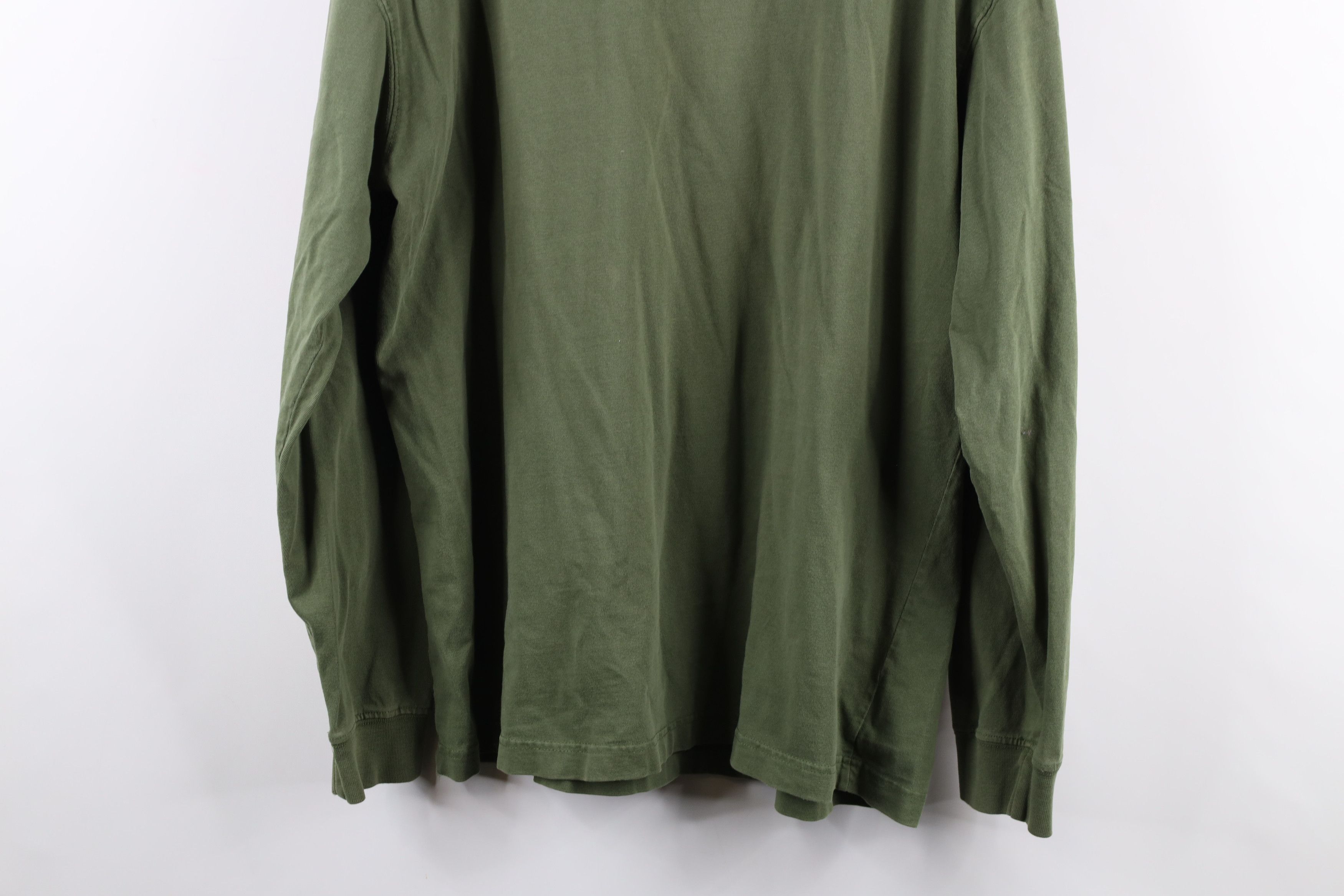 Abercrombie & Fitch × Vintage Vintage 90s Abercrombie & Fitch Long Sleeve T-Shirt Green Size US L / EU 52-54 / 3 - 11 Thumbnail