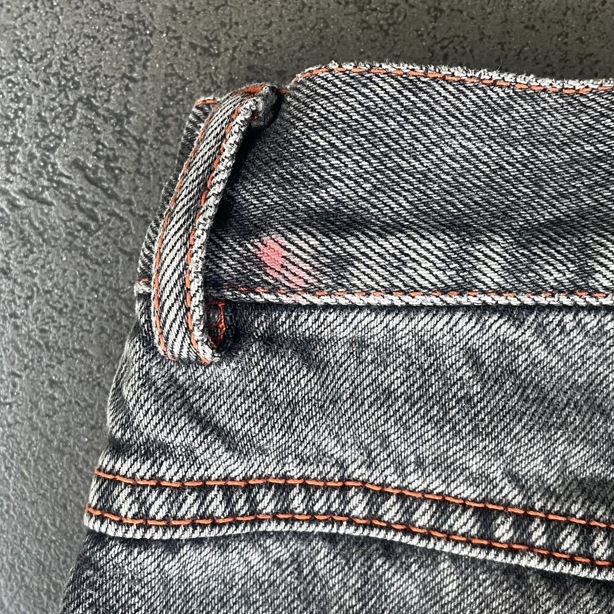 Gosha Rubchinskiy Gosha Rubchinskiy Treated Denim Pants (Stonewashed Grey) Size US 30 / EU 46 - 4 Thumbnail