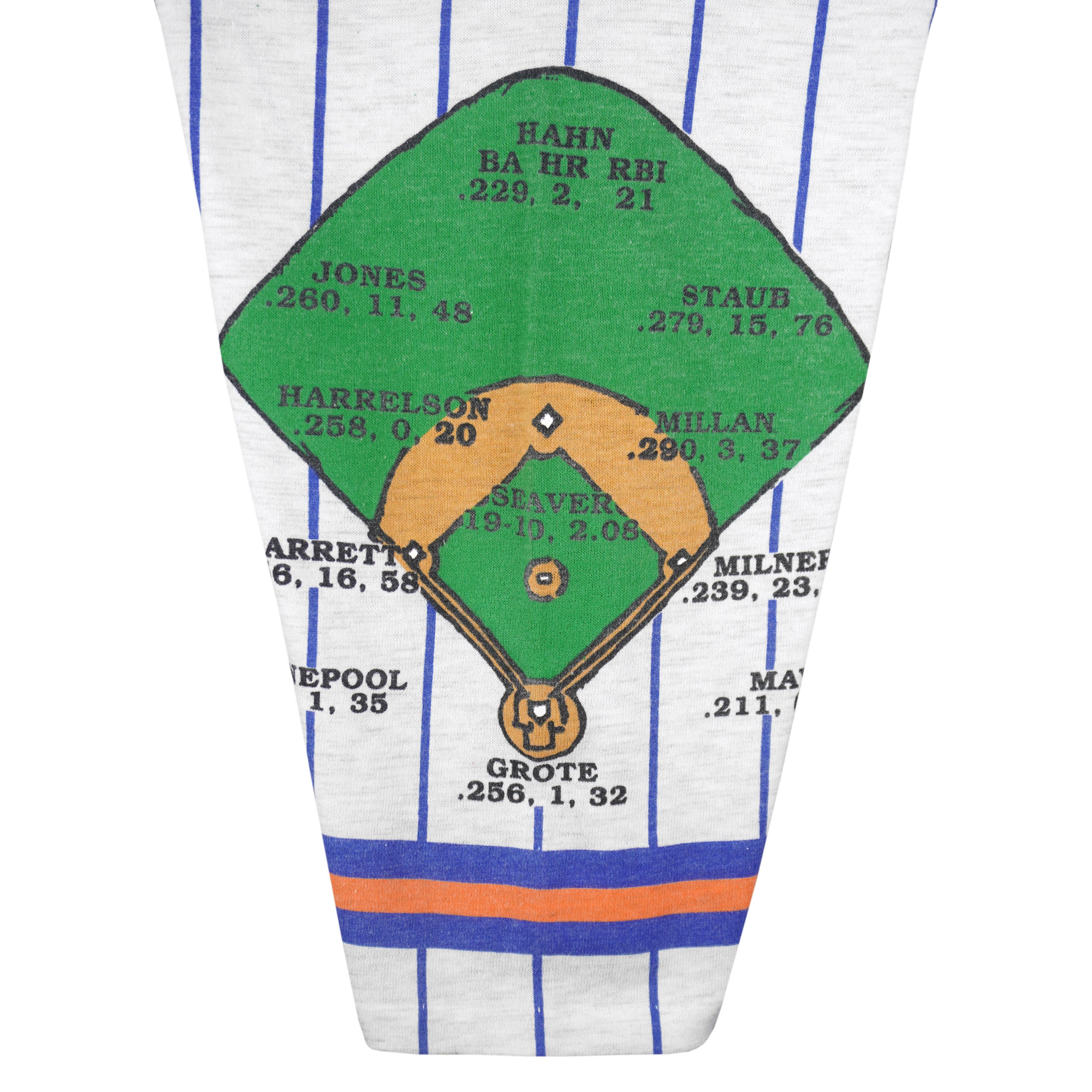 MLB Long Gone New York Mets Baseball Jersey 1991 Size US XL / EU 56 / 4 - 3 Thumbnail