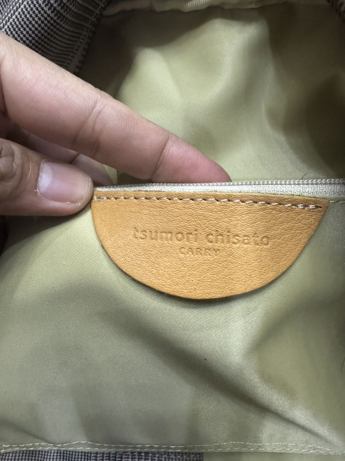 Issey Miyake × Tsumori Chisato SEAMLESS GLEN PLAID HOUNDSTOOTH LUGGAGE BAG Size ONE SIZE - 8 Thumbnail