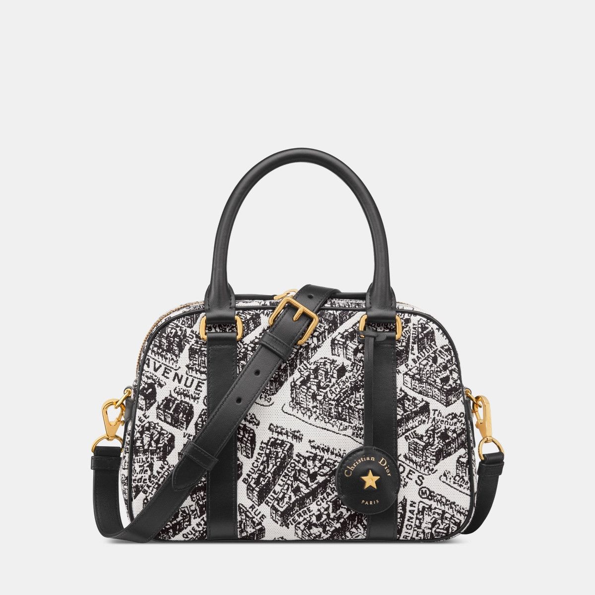 Dior o1bcso1str0226 Size:OS/D-Vibe Bowling Bag in White/Black Size ONE SIZE - 2 Thumbnail