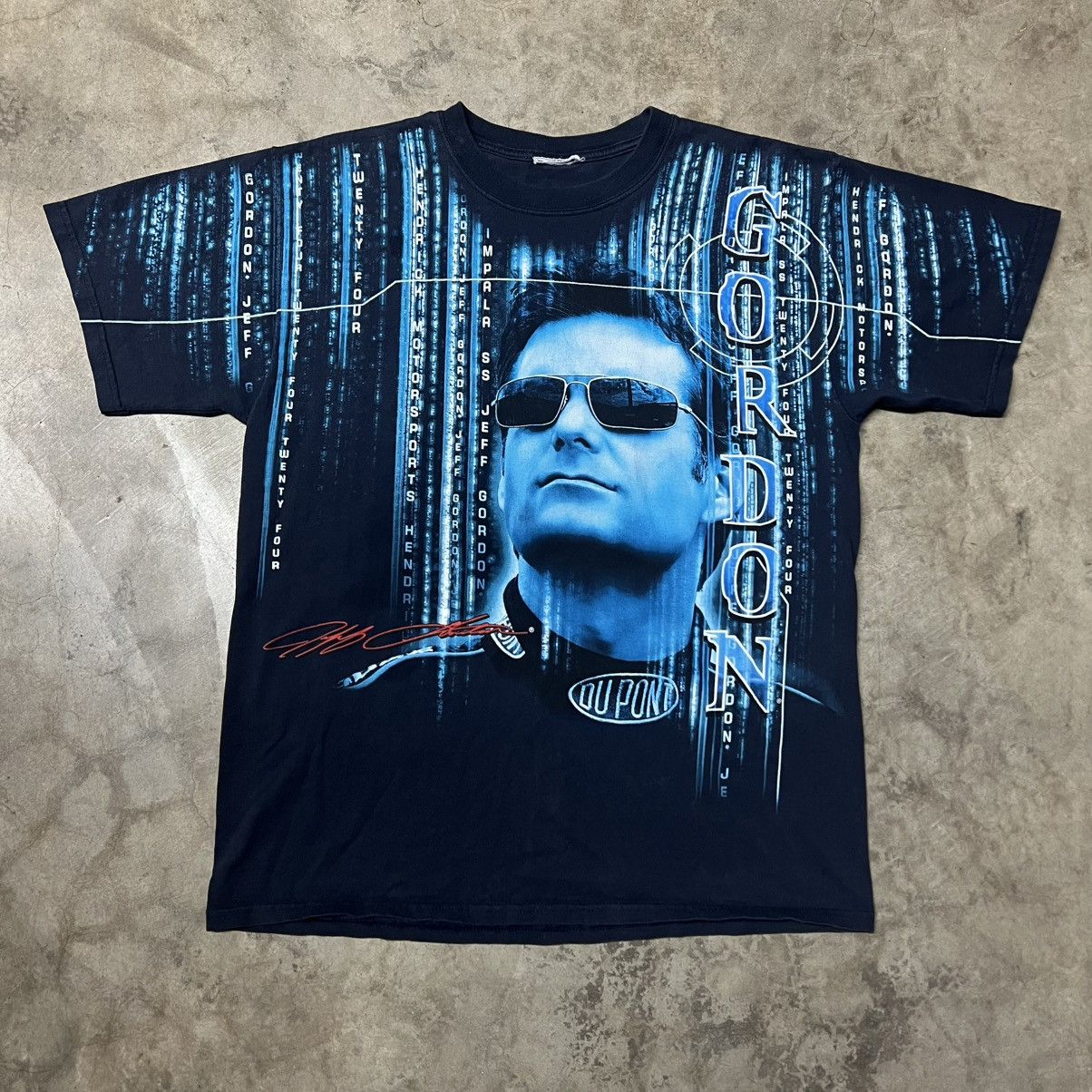NASCAR × Vintage Vintage 2000’s NASCAR Jeff Gordon Chase Racing T-Shirt Size US XL / EU 56 / 4 - 6 Thumbnail