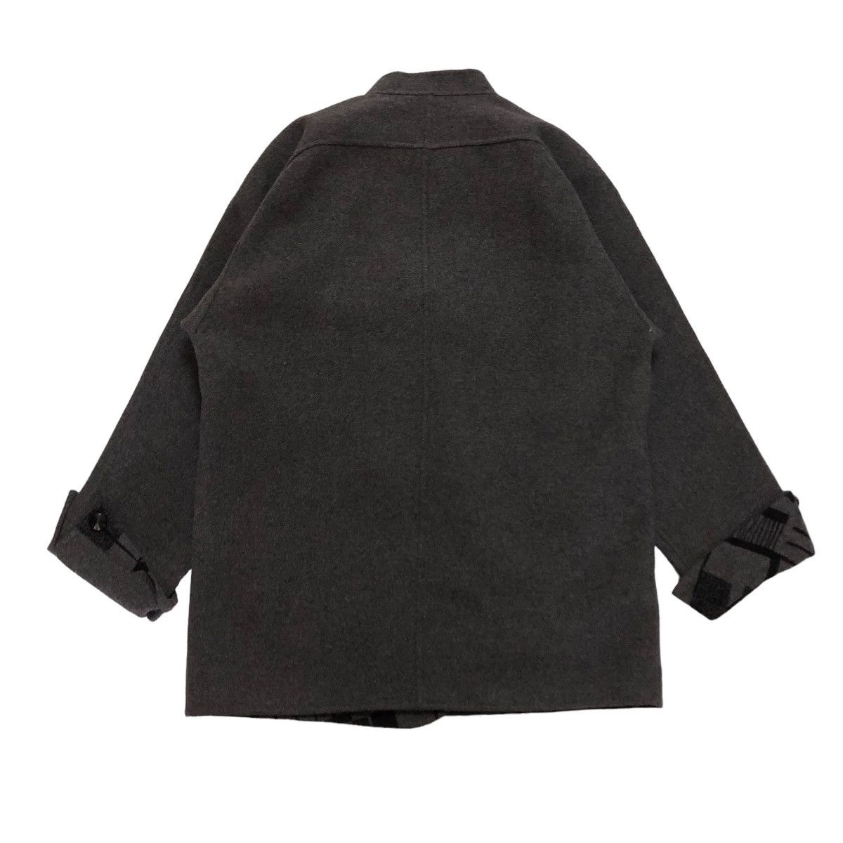 Designer × Japanese Brand × Louis Feraud 🔥WOOL JACKET OVER PRINT BLANKET LOUIS FERAUD PARIS Size US M / EU 48-50 / 2 - 2 Thumbnail