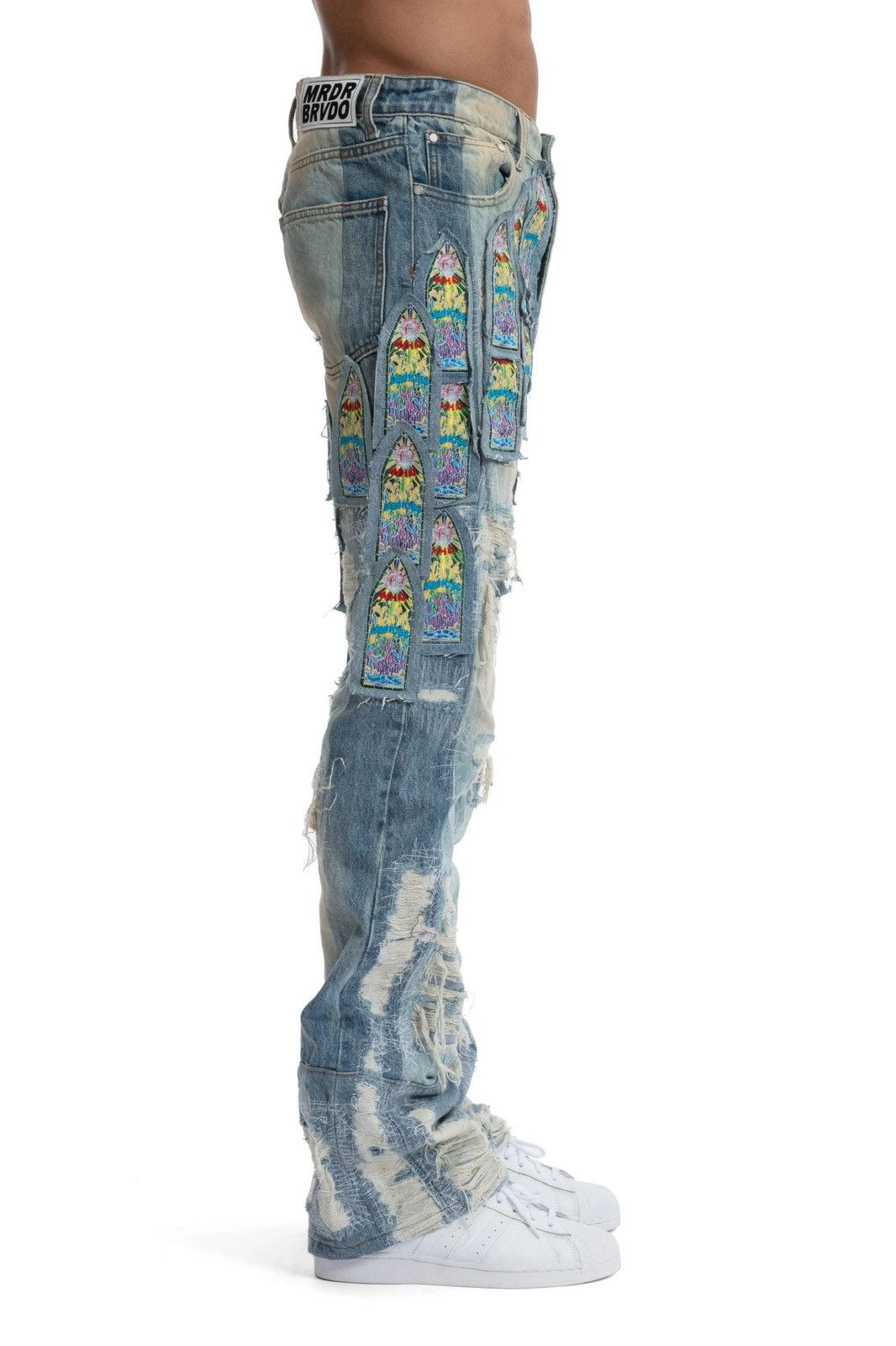 Who Decides War Who Decides War WDW COLISEUM FUSION DENIM Jeans Pants Size US 30 / EU 46 - 7 Thumbnail
