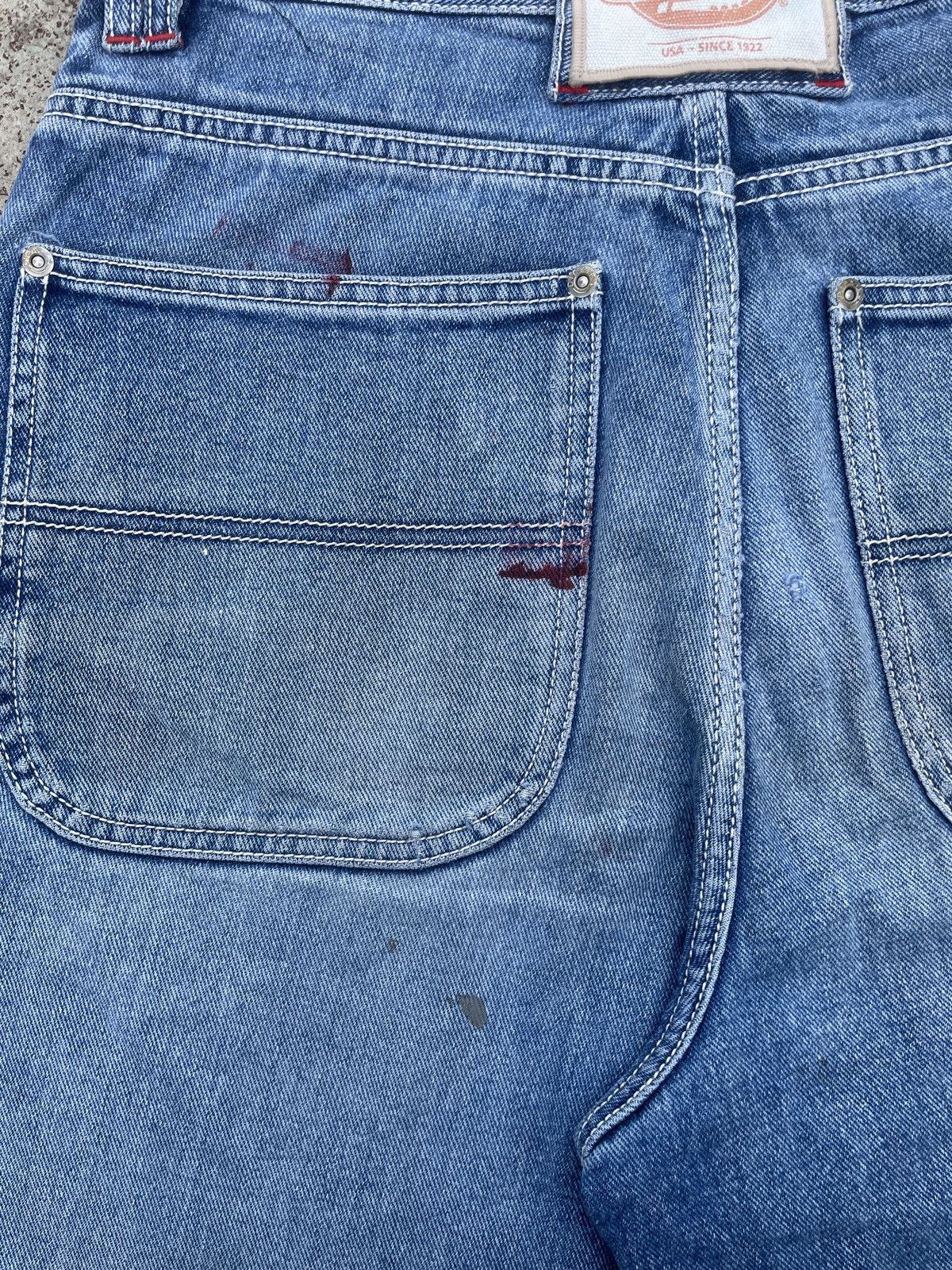Dickies Rare 90s Dickies Jorts Pants Embroidery Vintage Denim Short Size US 30 / EU 46 - 3 Thumbnail