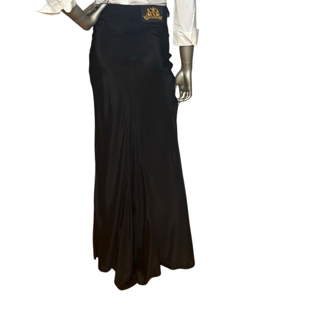 John Richmond NWT John Richmond X Black Maxi Skirt Size 30" / US 8 / IT 44 - 4 Thumbnail