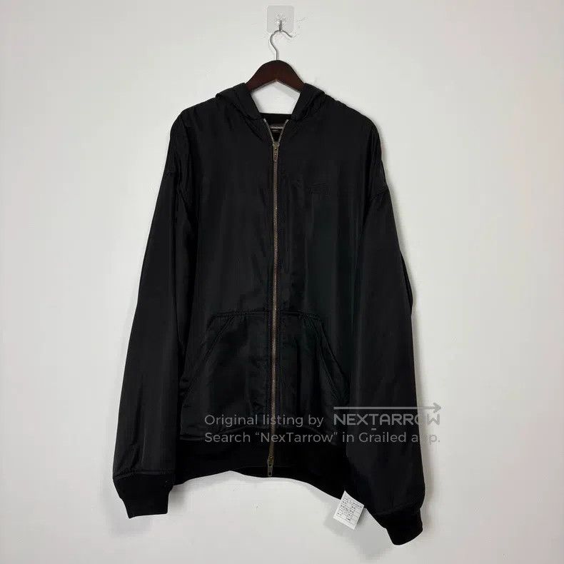 Balenciaga Balenciaga 3B Embroidered Satin Zipper Bomber Oversized Ja Size US S / EU 44-46 / 1 - 1 Thumbnail
