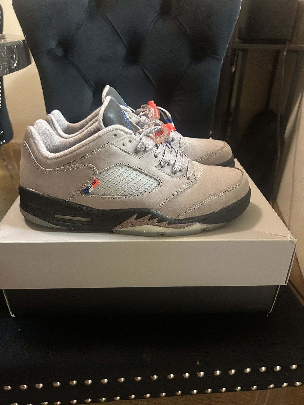 Jordan Brand Jordan 5 Low PSG “Paris Saint Germain” Size US 10.5 / EU 43-44 - 5 Thumbnail