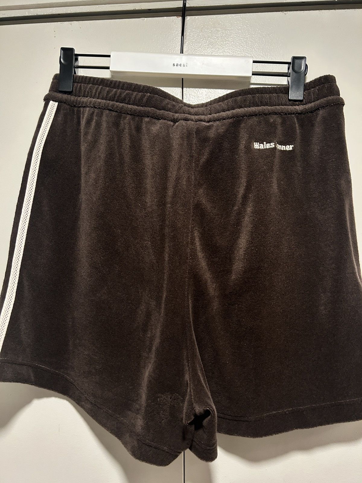 Adidas × Wales Bonner Adidas x sales Bonner terry side stripe shorts brown Size US 32 / EU 48 - 4 Thumbnail