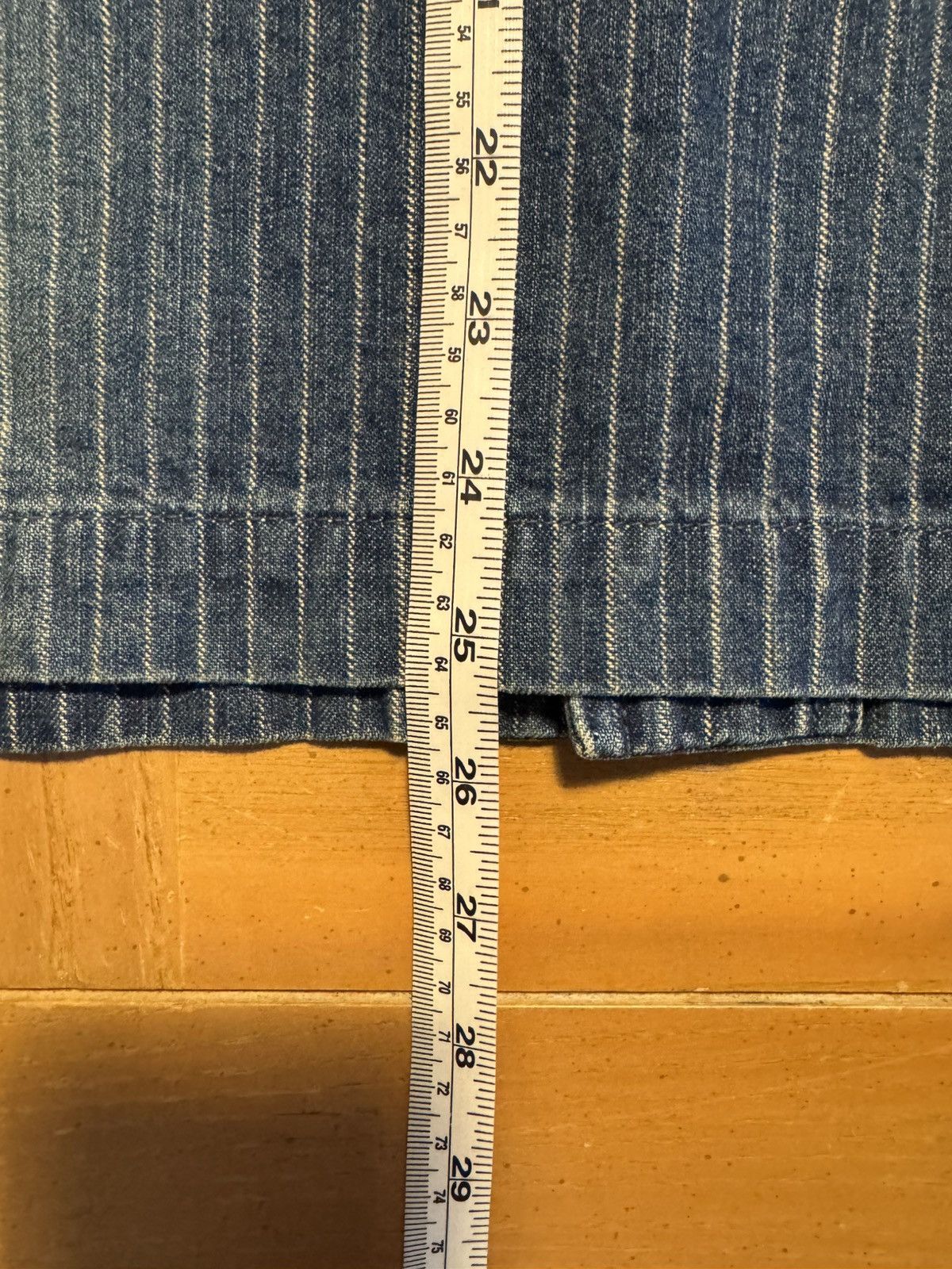 Momotaro Jeans Momotaro- AW Striped denim coveralls (AW) - 03-146 Size US XS / EU 42 / 0 - 14 Thumbnail