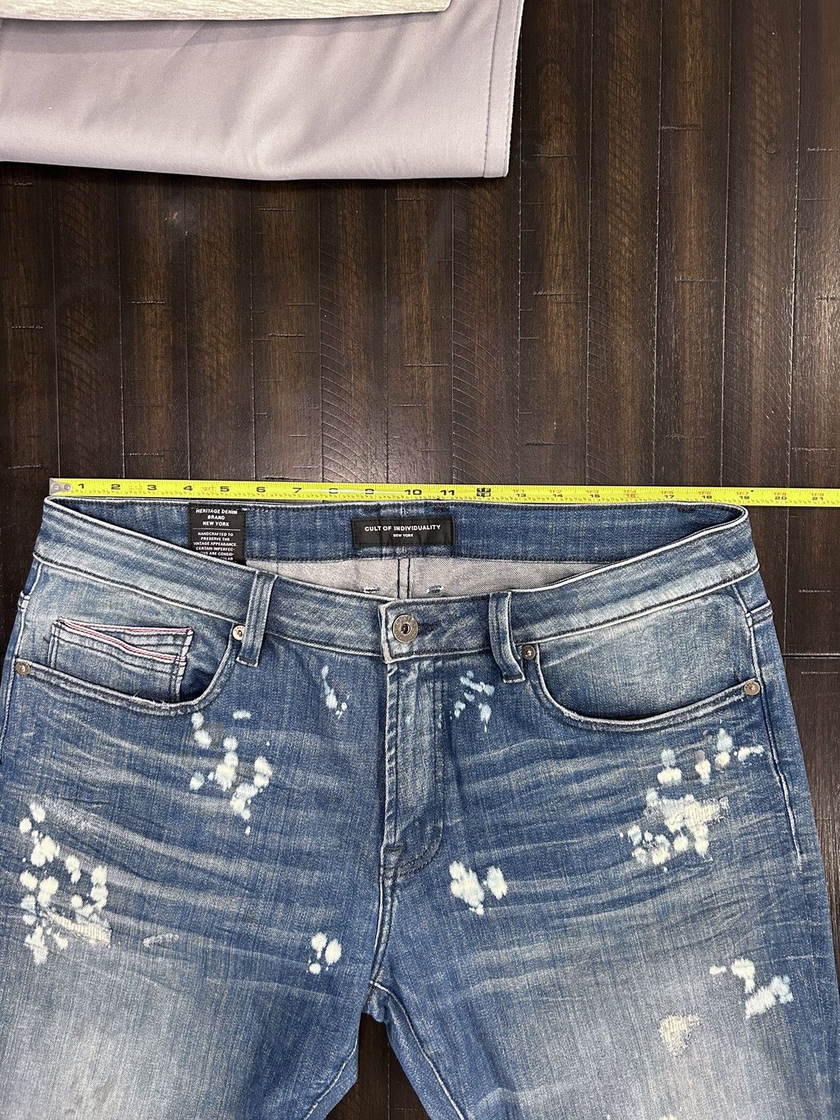 Cult Of Individuality Light blue Stretch Denim Size US 36 / EU 52 - 3 Thumbnail