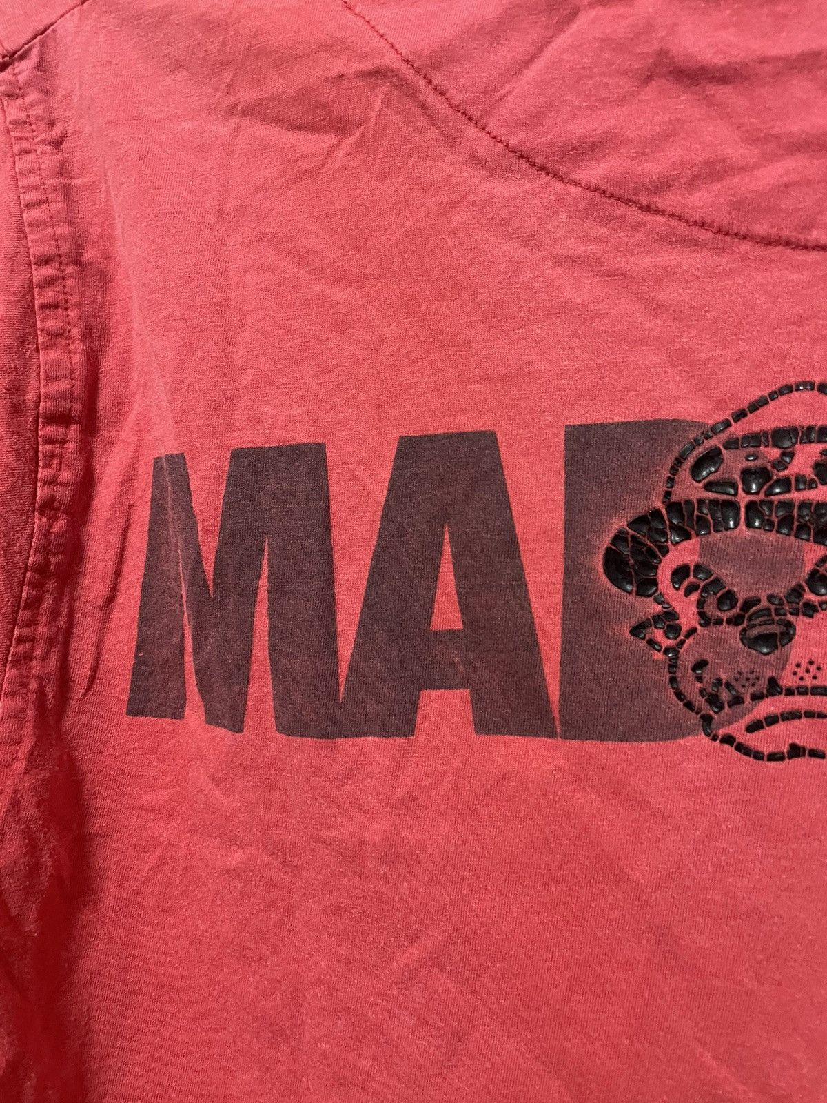 Vintage 90s Mad Dog Gym Tee Red Vintage Rap Style Graphic T-Shirt Size US S / EU 44-46 / 1 - 4 Thumbnail