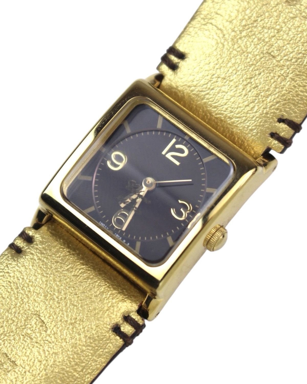 Issey Miyake × Seiko 2000S CABANE DE ZUCCA SEIKO GOLDEN SQUARE FACE WATCH Size ONE SIZE - 4 Thumbnail