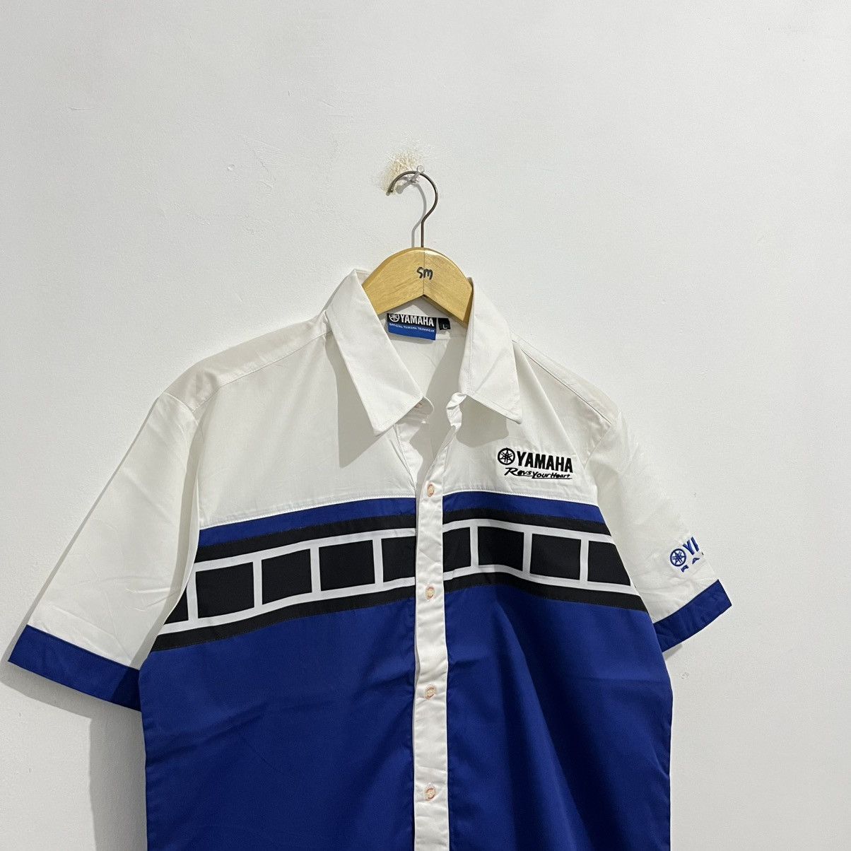 Yamaha Vintage Yamaha Racing Team Button Up Shirt Size US M / EU 48-50 / 2 - 3 Thumbnail