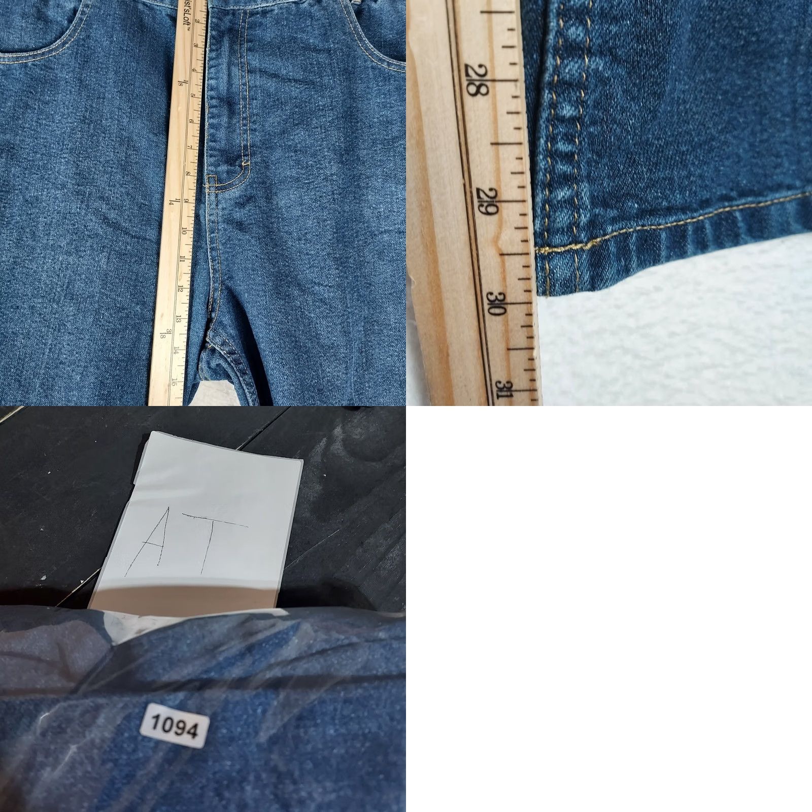 Vintage David Taylor Mens Jeans 40x32 Blue Comfort Fit Straight 5-Pocket Denim High Rise Regular Rise Vintage No Size US 40 / EU 56 - 8 Thumbnail