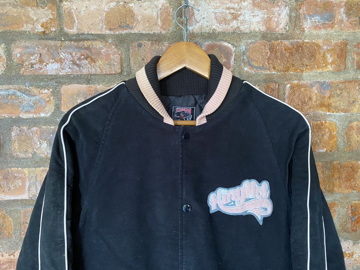 1990s KING MOB Punk Label Japan Embroidered Bat padded