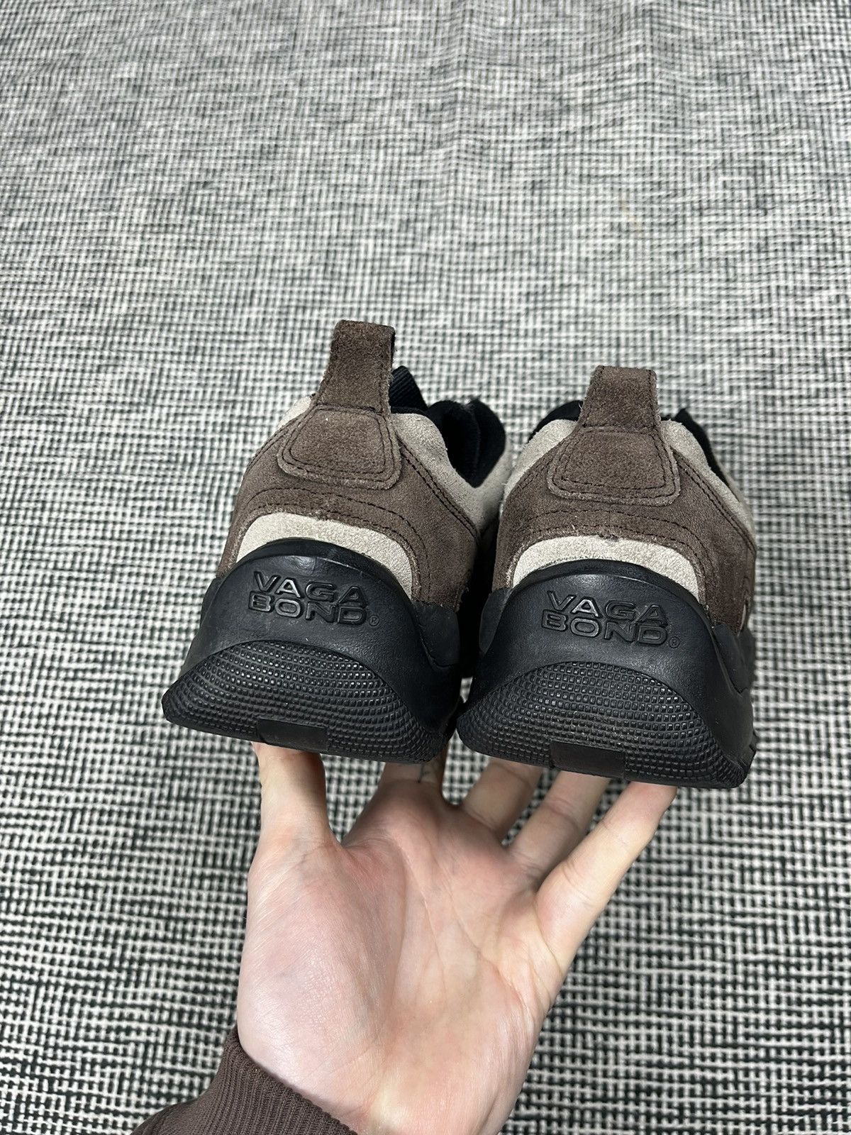 Japanese Brand Vagabond zip low top sneakers Salomon style y2k suede 37eu Size US 6.5 / IT 36.5 - 4 Thumbnail