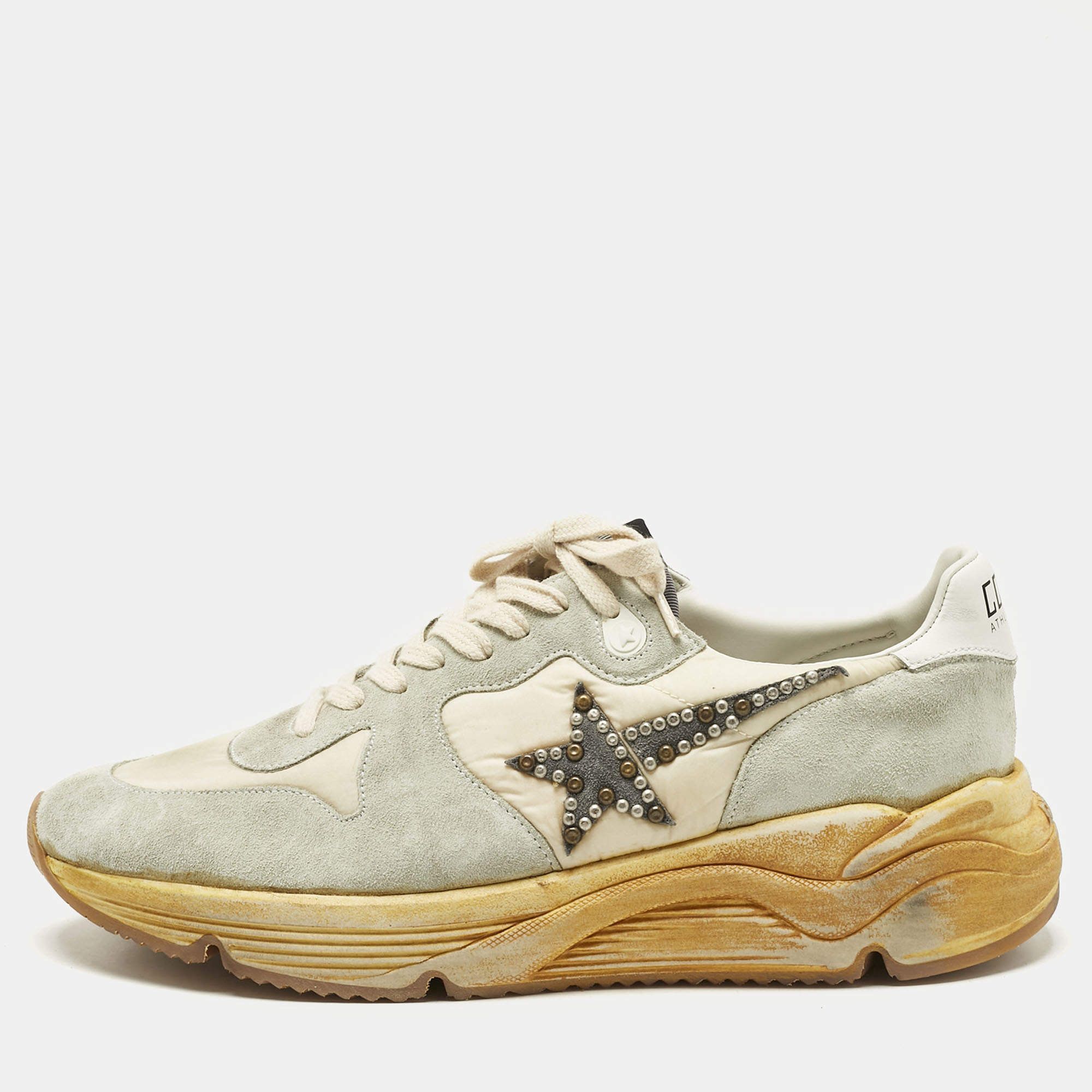 Golden Goose o1bcso1str0126 Nylon Running Sneakers in Multicolor Size US 8 / EU 41 - 1 Thumbnail