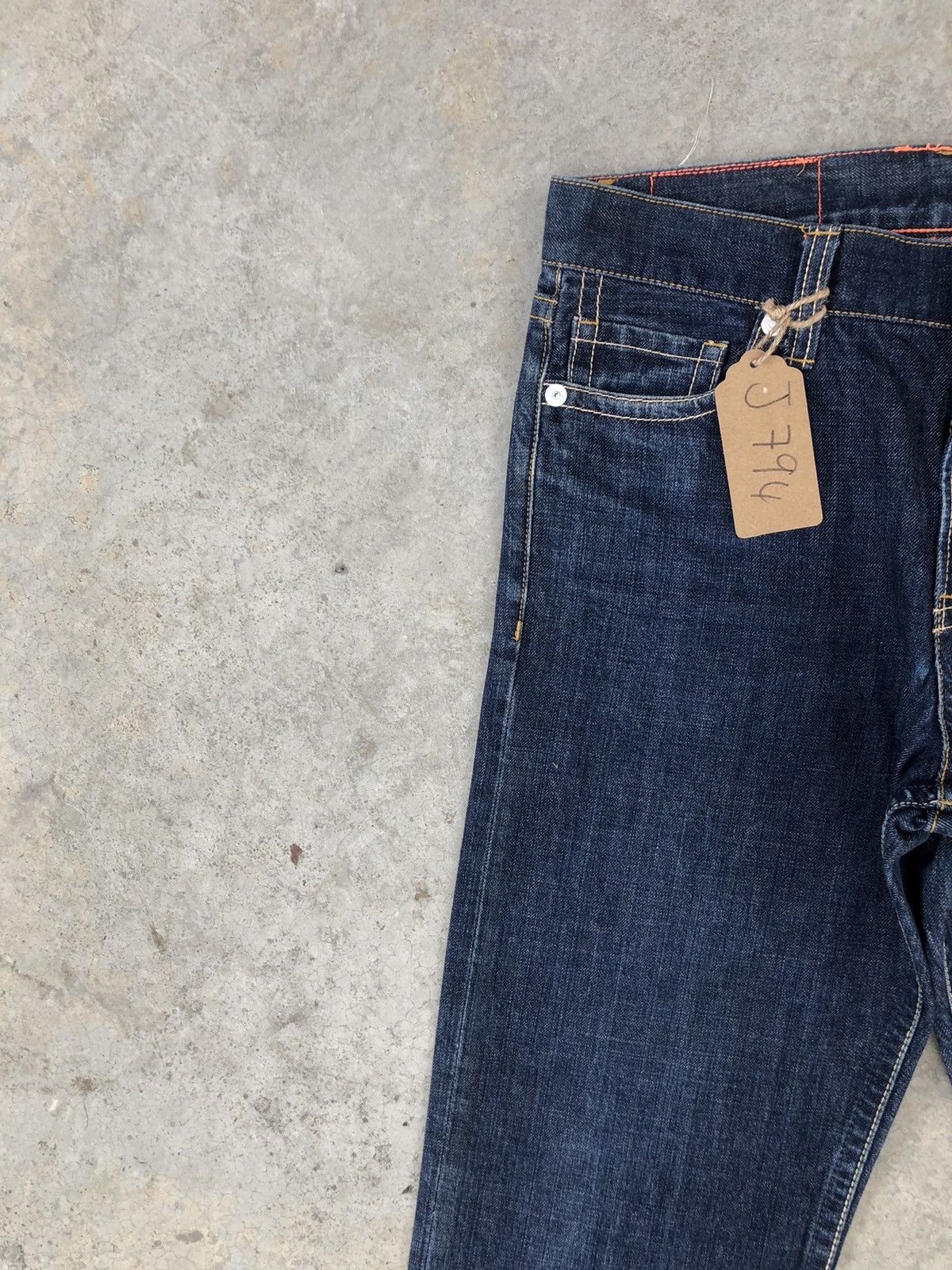 Japanese Brand Vintage Co & Lu Daicock Evisu Style Selvedge Big Logo Size US 32 / EU 48 - 4 Thumbnail