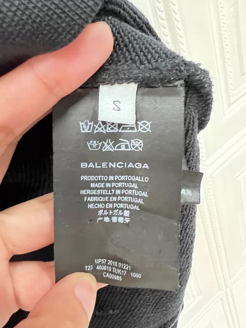 Balenciaga Balenciaga Night scene pattern hooded long sleeve sweater Size US S / EU 44-46 / 1 - 5 Thumbnail