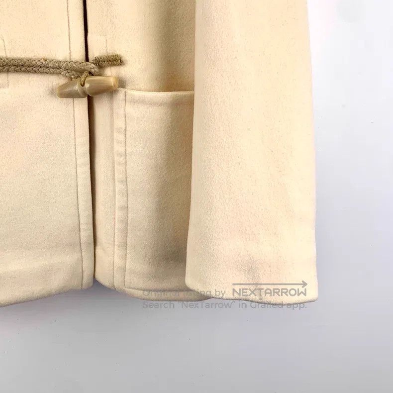 Hermes Hermes Beige wool collar toggle long-sleeved coat Size XS / US 0-2 / IT 36-38 - 4 Thumbnail