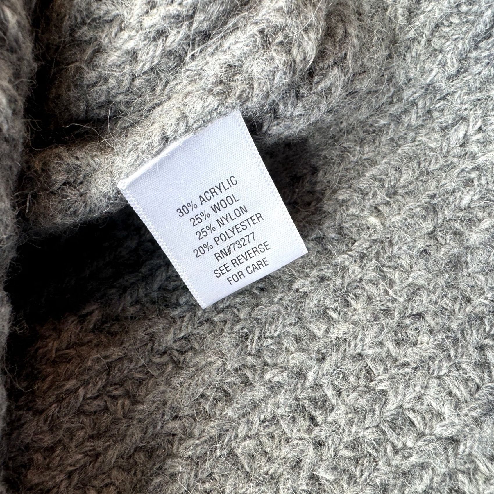 Vintage VINTAGE Y2k Embellished Grey Silver Mock Neck Longsleeve Knit Sweater Large Womens Gray—Pullover Size L / US 10 / IT 46 - 5 Thumbnail