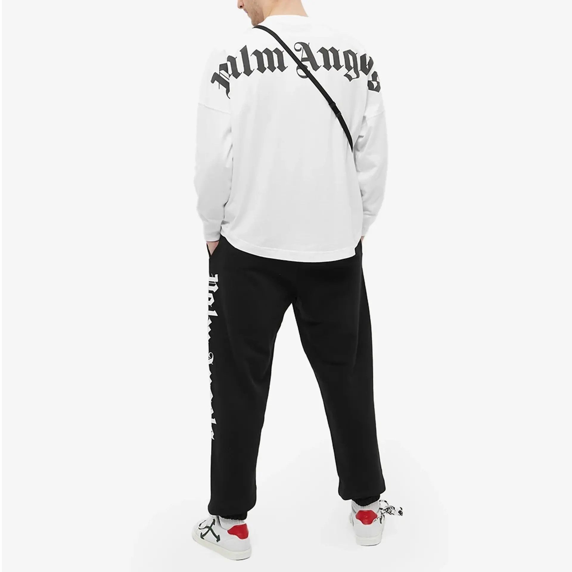 Palm Angels White Classic Logo Long Sleeve T-Shirt Size US M / EU 48-50 / 2 - 3 Thumbnail