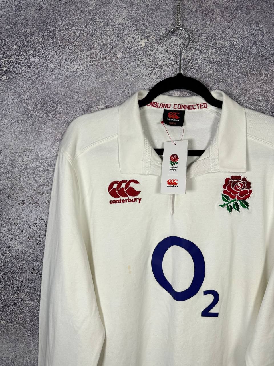 Canterbury of New Zealand NWT England Rugby Union Team Shirt Jersey Canterburry Size US XL / EU 56 / 4 - 3 Thumbnail
