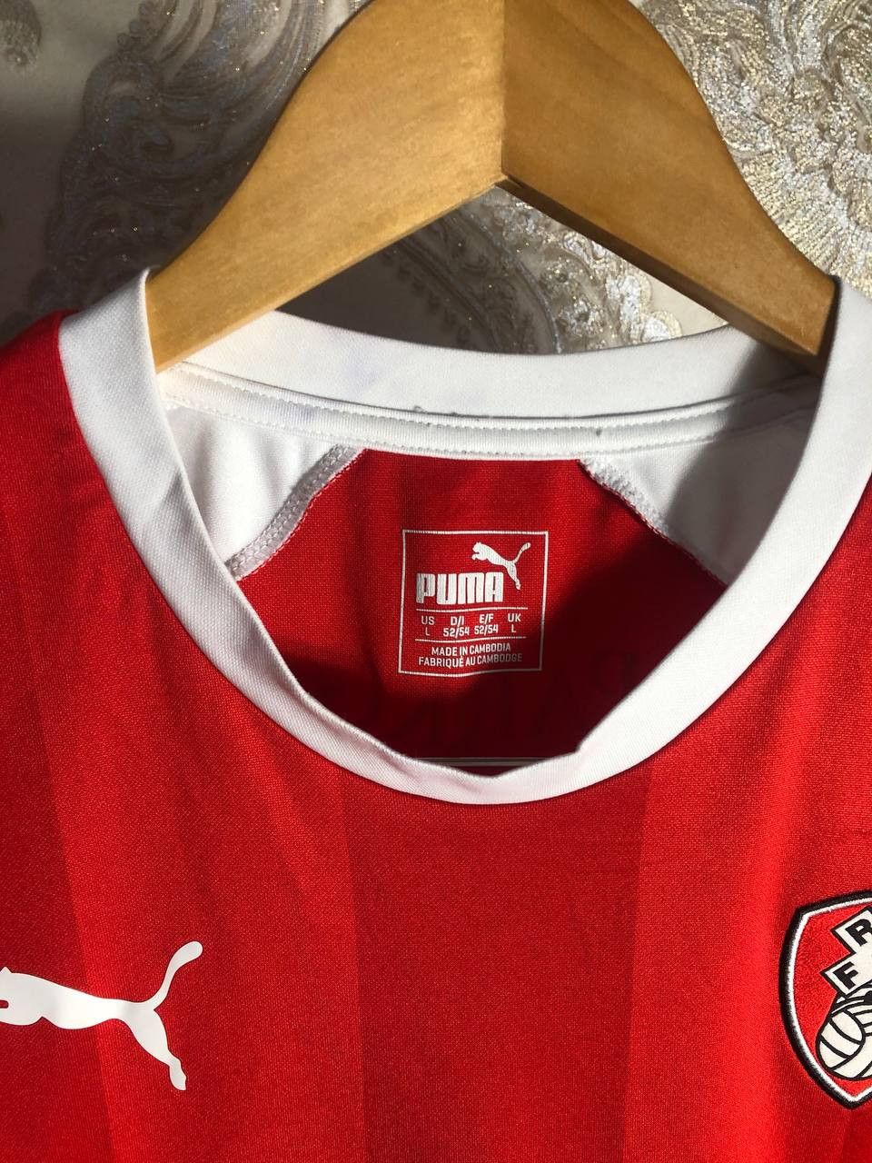 Puma Vintage Puma FC Rotherham United England Soccer Jersey Y2K Size US L / EU 52-54 / 3 - 4 Thumbnail