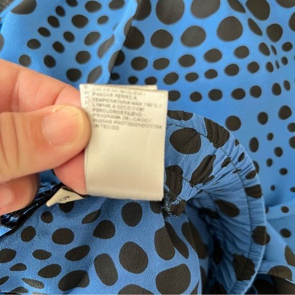 Bottega Veneta Bottega Veneta Resort 2016 Dotted Swirl Silk Spiral Trousers Size 27" / US 4 / IT 40 - 14 Thumbnail