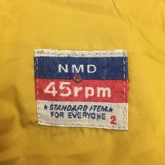 45rpm Vtg NMD 45RPM Japenese Denim Yellow Windbreaker Hoodie Size US M / EU 48-50 / 2 - 8 Thumbnail