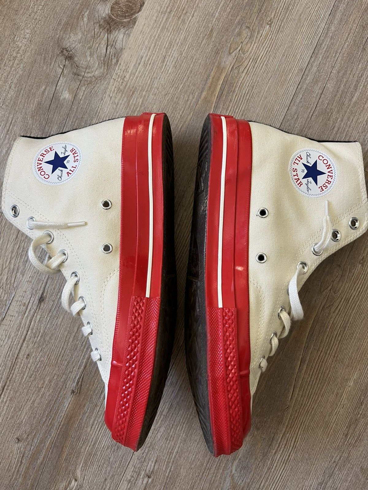 Comme des Garcons PLAY × Converse Converse x CDG Size US 9 / EU 42 - 3 Thumbnail