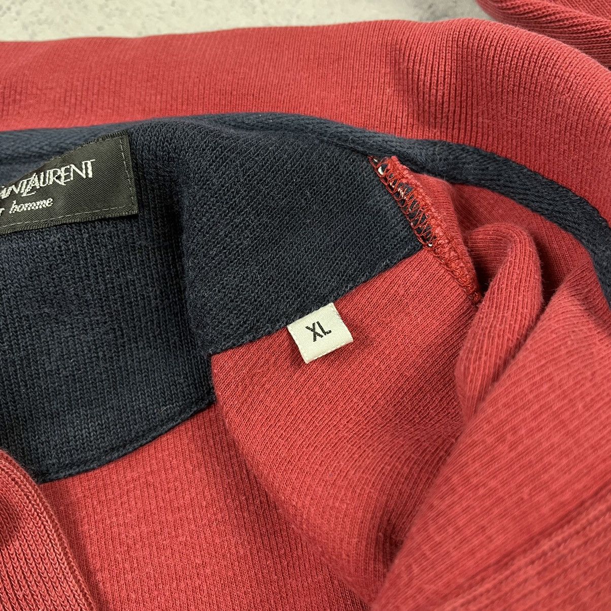 Vintage Vintage Yves Saint Laurent YSL rare sweatshirt 90’s Size US L / EU 52-54 / 3 - 7 Thumbnail
