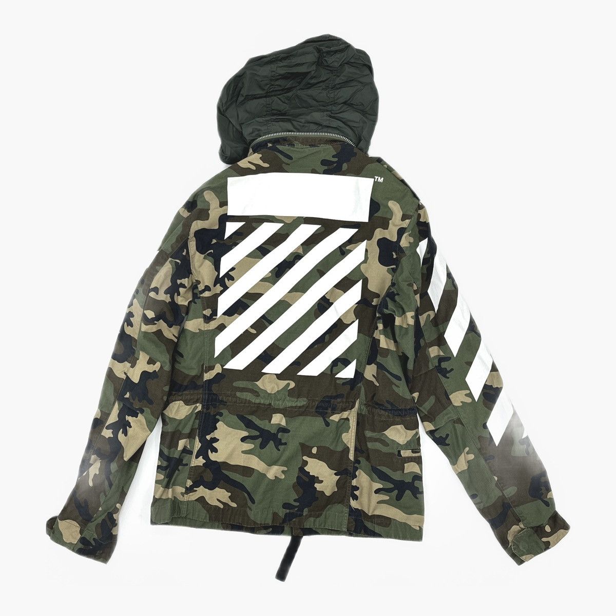 Off-White Off-White camouflage field jacket Size US S / EU 44-46 / 1 - 2 Thumbnail
