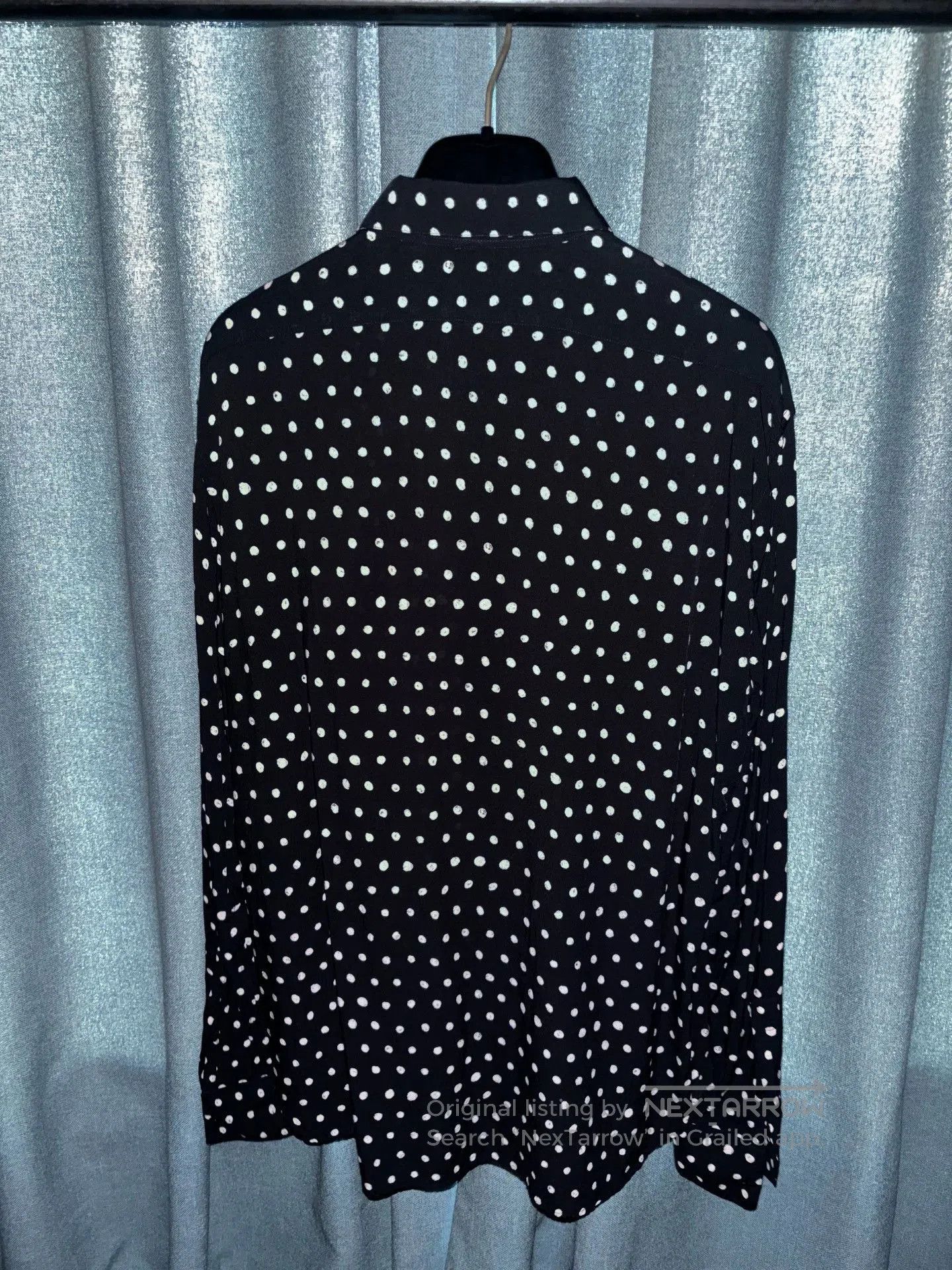 Saint Laurent Paris Saint Laurent 2017SS Polka Dot Shirt. Size US M / EU 48-50 / 2 - 2 Thumbnail