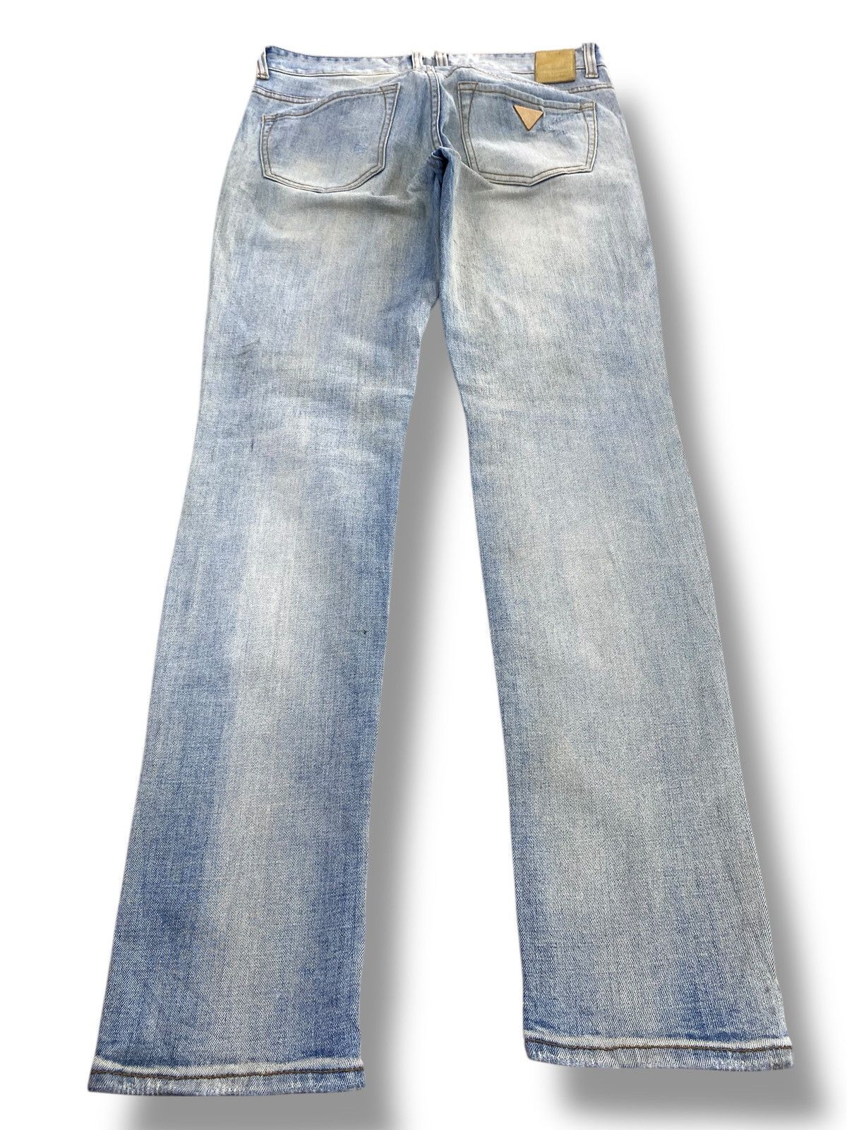 Guess Guess Acid Light Wash Style Ripped Jeans Size US 30 / EU 46 - 3 Thumbnail
