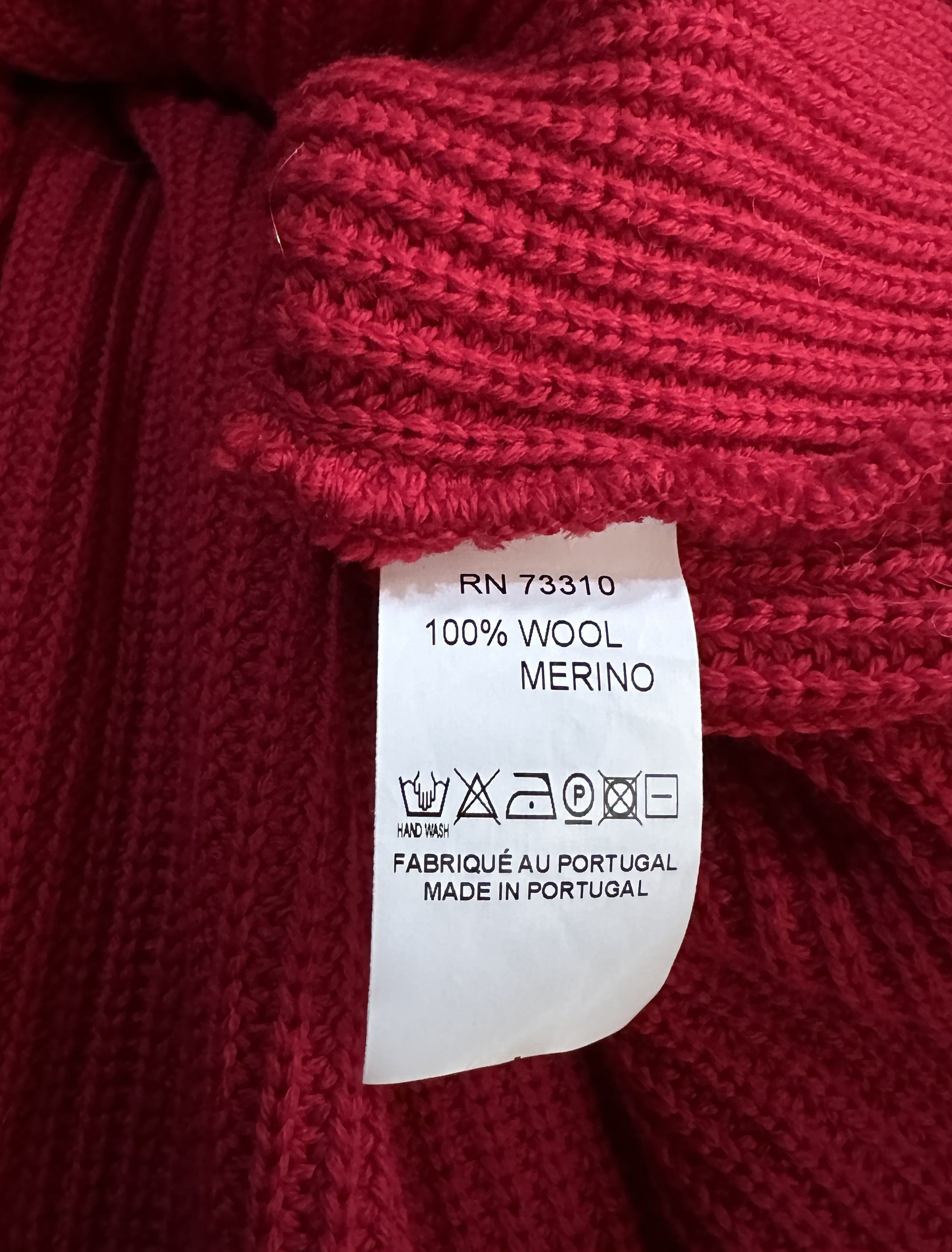 Ivan Grundahl Red Merino Wool Jumper Size M / US 6-8 / IT 42-44 - 7 Thumbnail