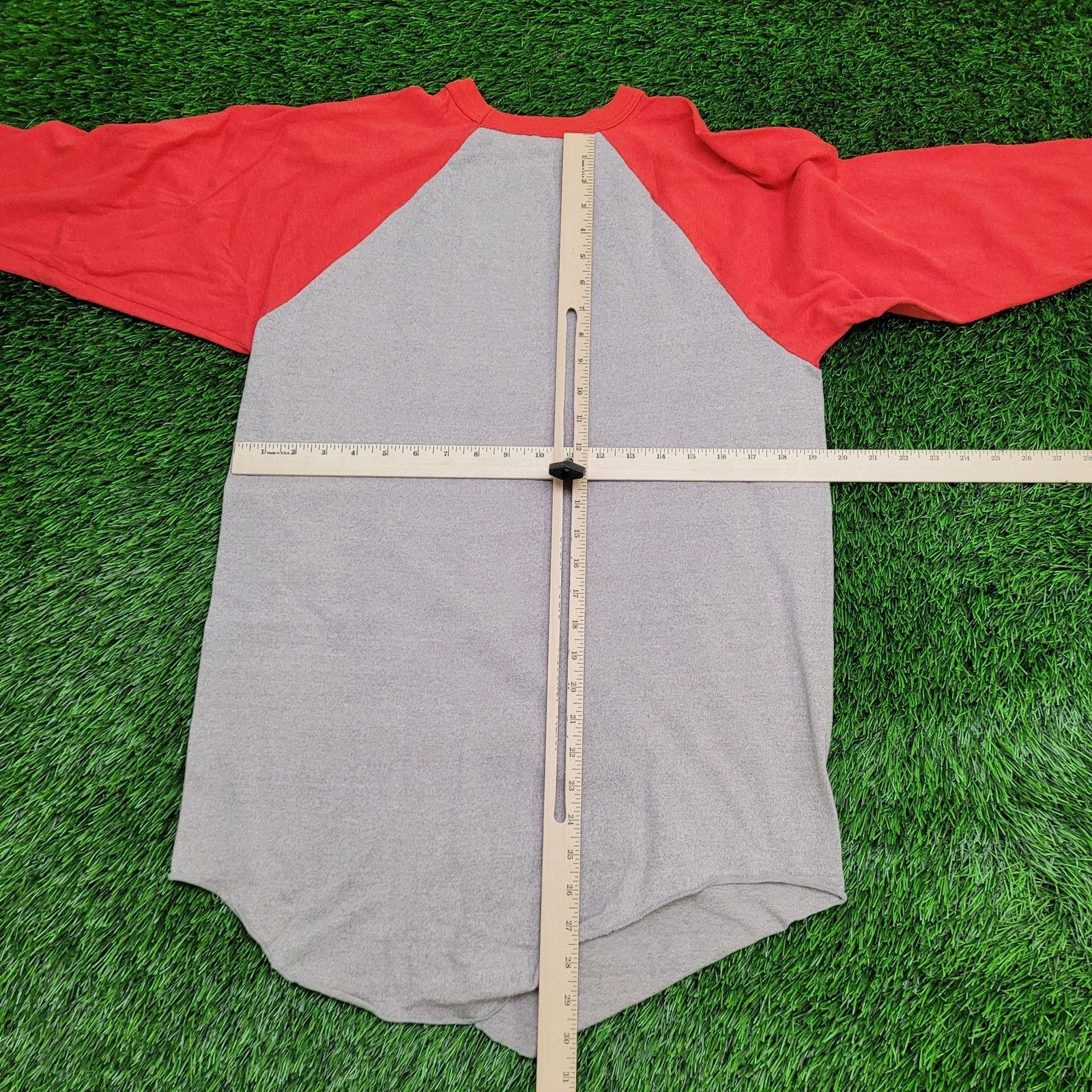 Velva Sheen VTG NC State Wolfpack Baseball Tee Shirt M/L USA 3/4 Sleeve Size US L / EU 52-54 / 3 - 10 Thumbnail