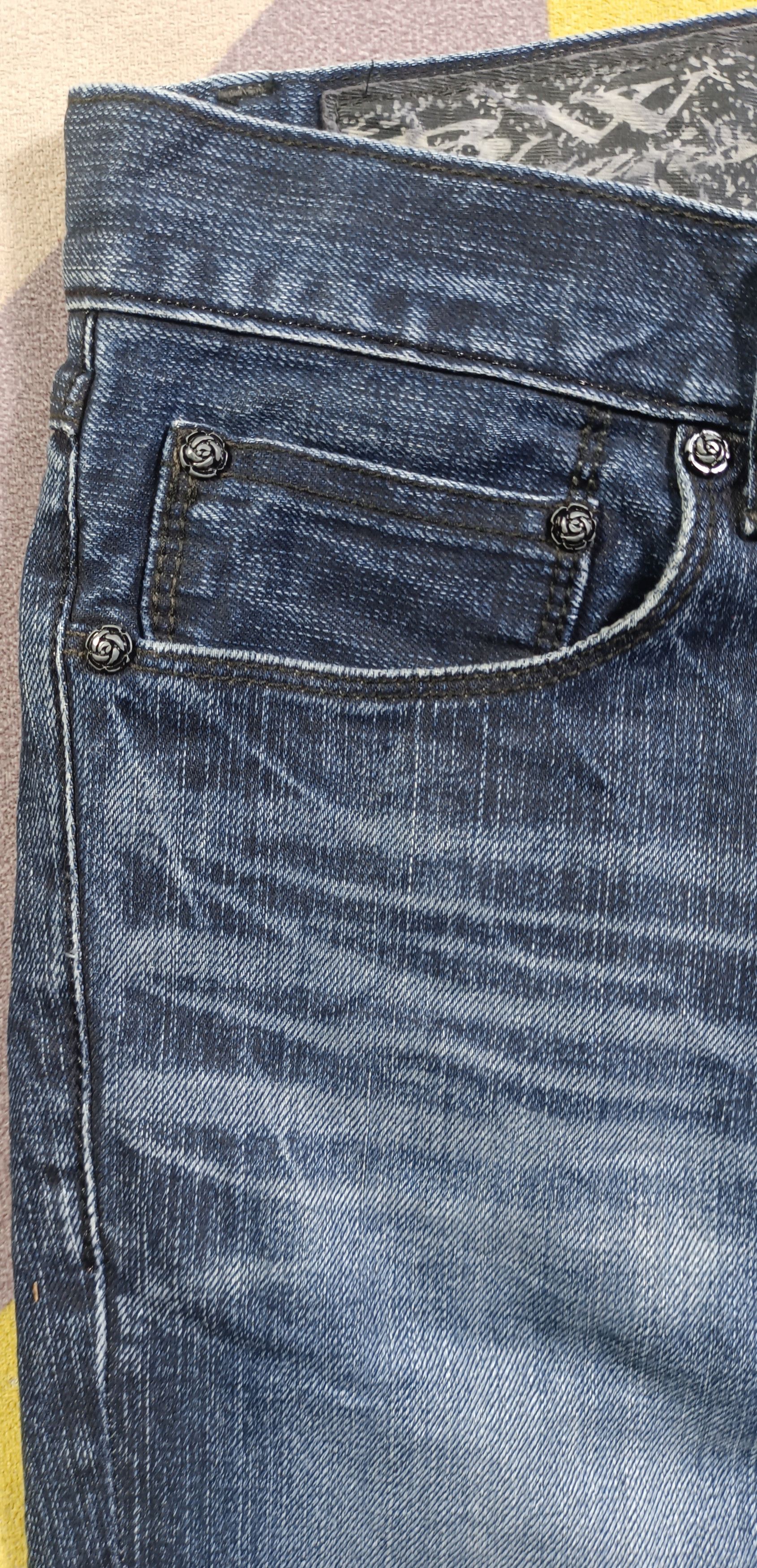 Japanese Brand Vintage🔥Blue Way JAPAN Distressed Jeans Size US 32 / EU 48 - 12 Thumbnail