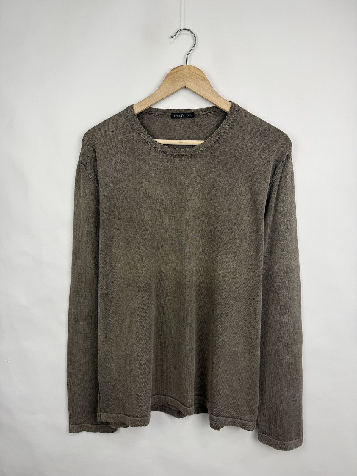 Peter Millar 🇦🇹 Phil Petter Luxury Austria Brown Knit Sweater Rare Retro Size US XL / EU 56 / 4 - 2 Thumbnail
