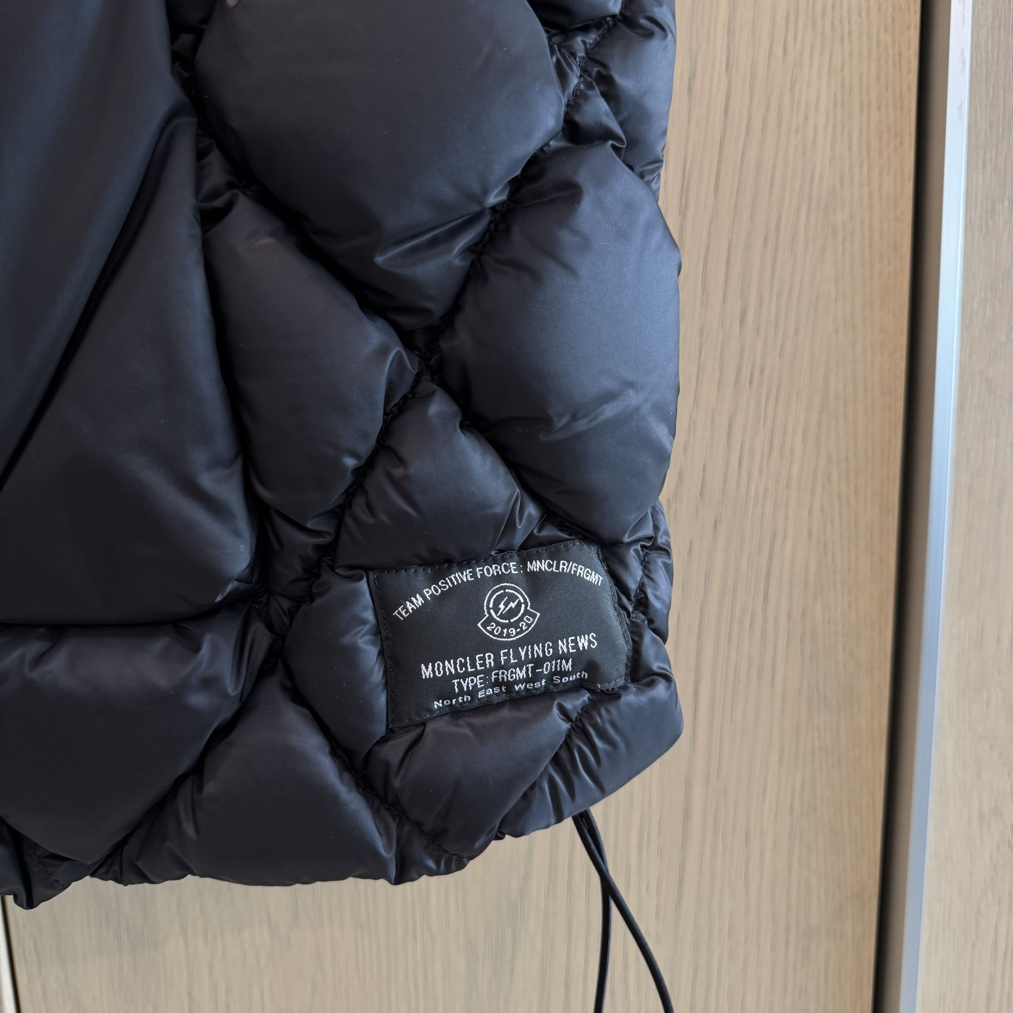 Moncler Rare Moncler Genius x FRAGMENT Padded Puffer Vest - Black Size US L / EU 52-54 / 3 - 4 Thumbnail
