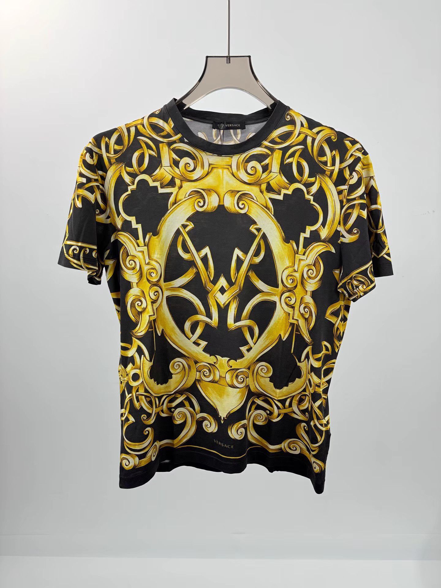 VERSACE Baroque Print Short Sleeve K1