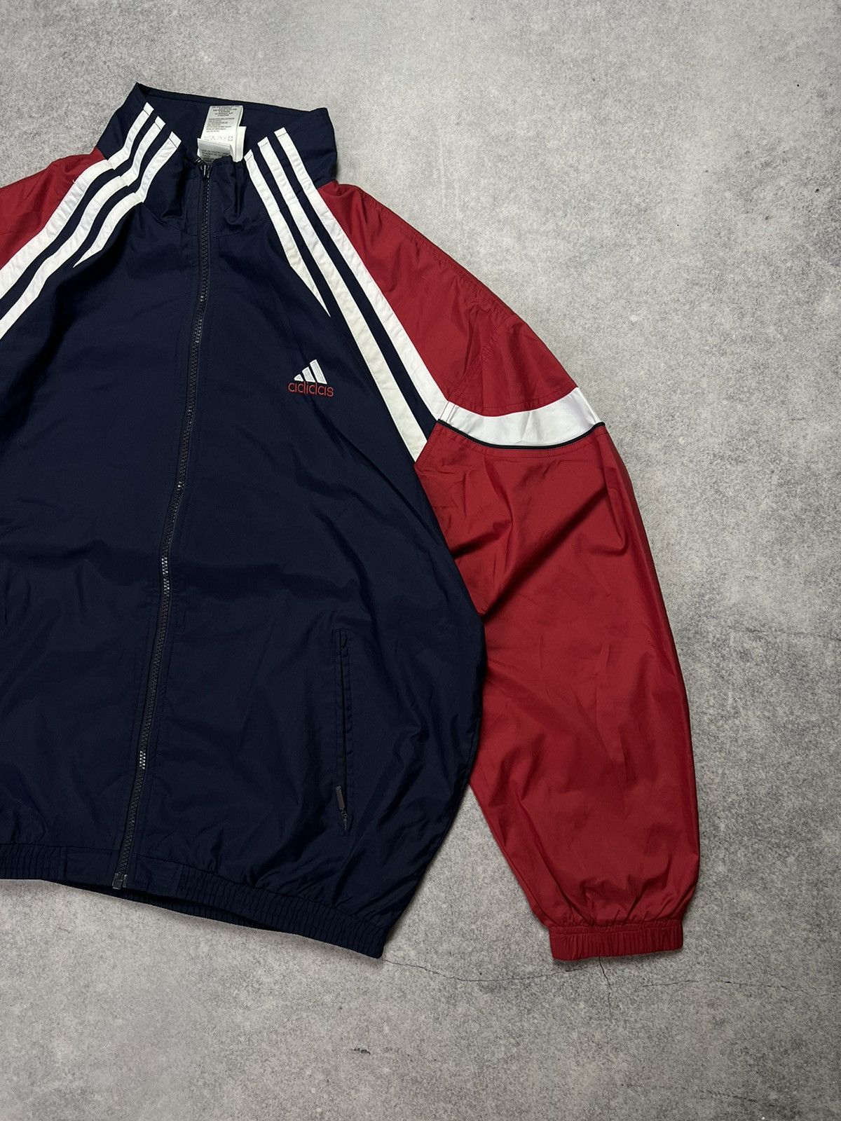 Vintage Vintage 90s Retro Adidas Nylon Track Y2K Jacket Size US M / EU 48-50 / 2 - 3 Thumbnail