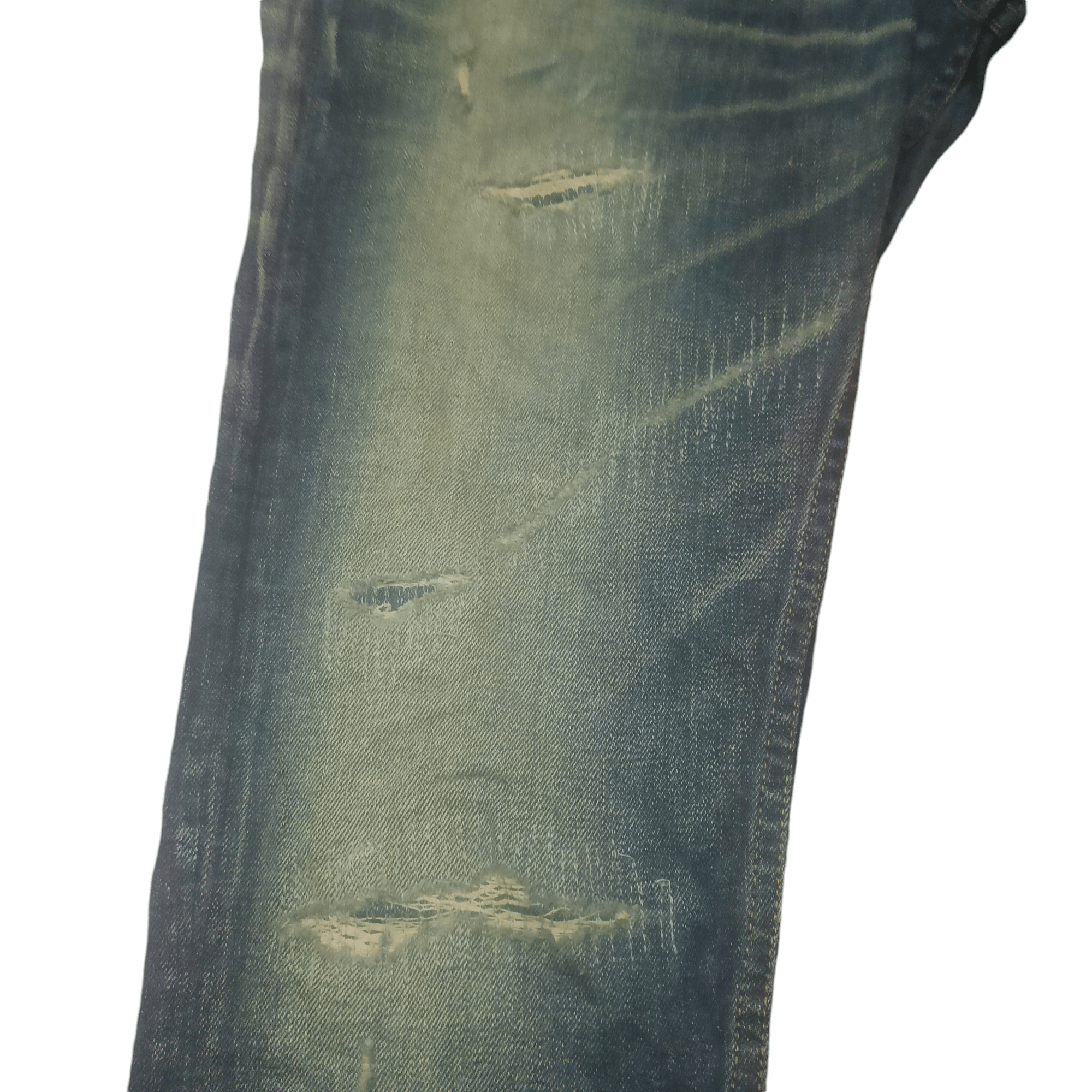 Ego Tripping × Hysteric Glamour × Tornado Mart 90's Ego Tripping Distressed Skinny jeans Size US 31 - 10 Thumbnail