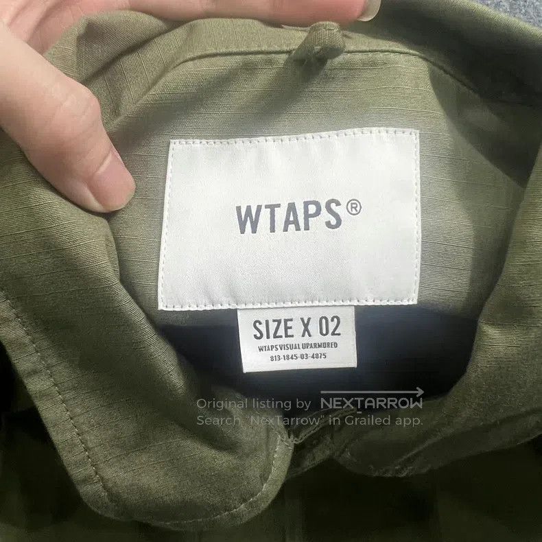 Wtaps Wtaps Four-pocket jacket with large back print Size US M / EU 48-50 / 2 - 3 Thumbnail